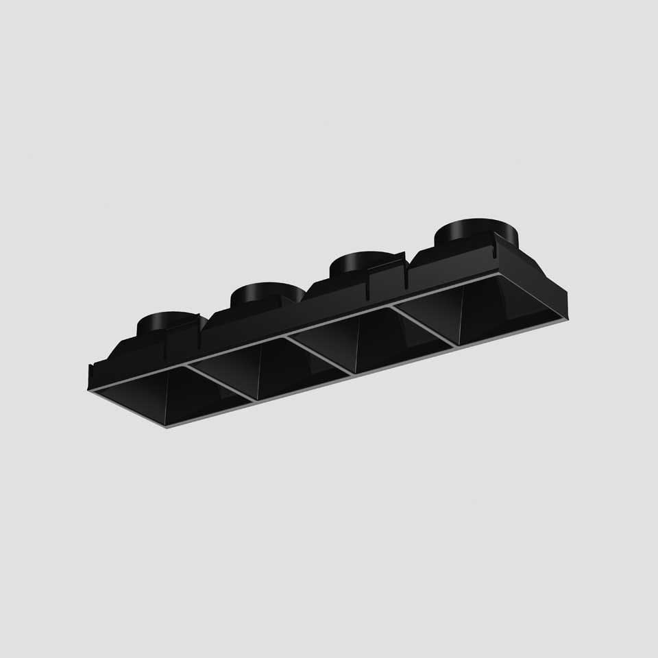 ARTEMIDE ITALIA SRL ARMAE40004 A.SHARPING COVERS 1184 2X4 BLACK