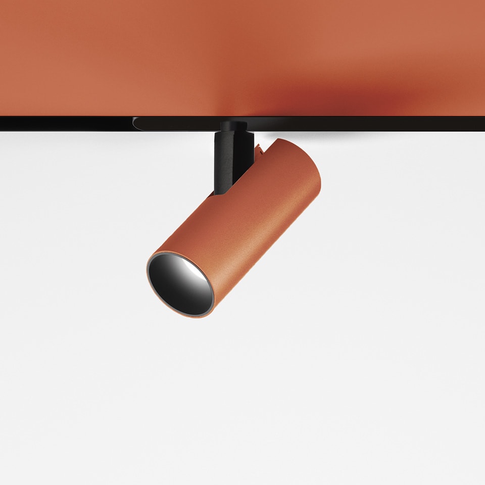 ARTEMIDE ITALIA SRL ARMAP01118 VECTOR 40 MAGNET 927 SP DALI BR.COPPER