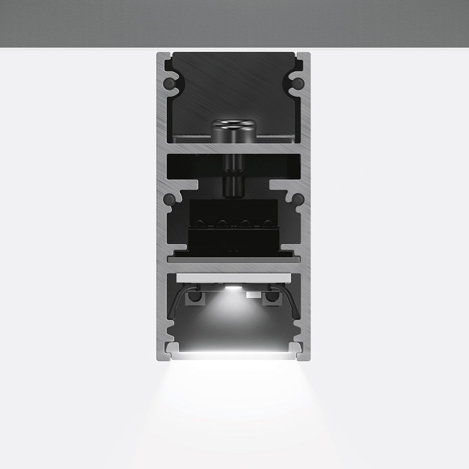 ARTEMIDE ITALIA SRL ARMAQ31004 A.24 PLAF. MODULO DIFF. 3000K 1176MM BLK