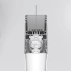 ARTEMIDE ITALIA SRL - ARMAT15101 A.39 SOSP/PLAF L=2368MM 830 ND BCO
