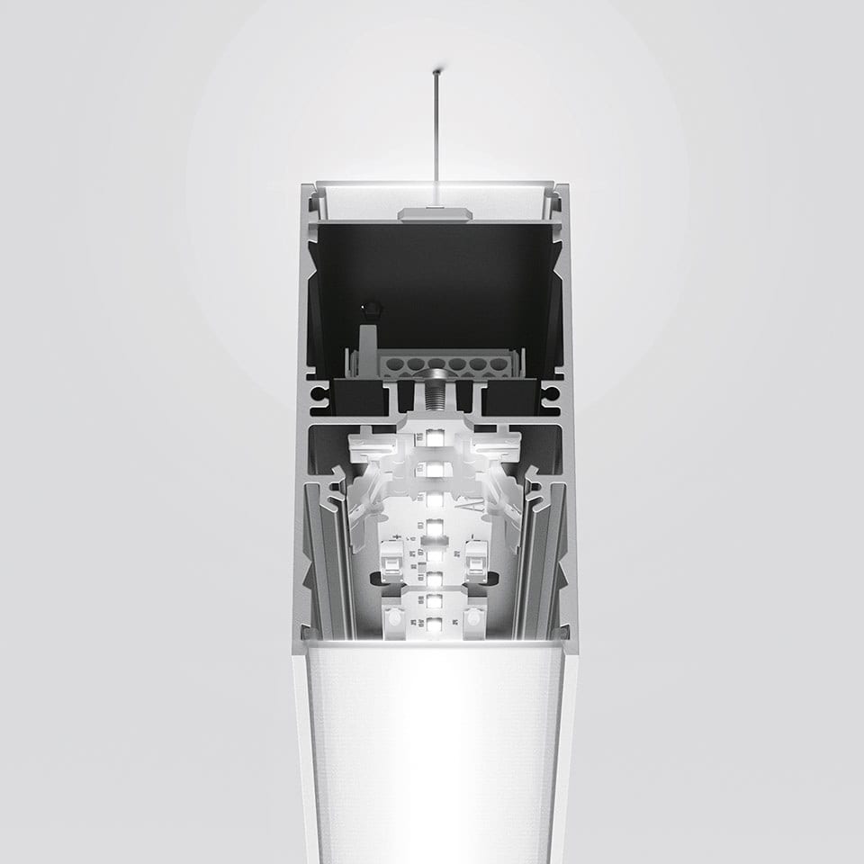 ARTEMIDE ITALIA SRL ARMAT24001 A.39 SOSP DIR\IND 2960MM 830 DIM BCO
