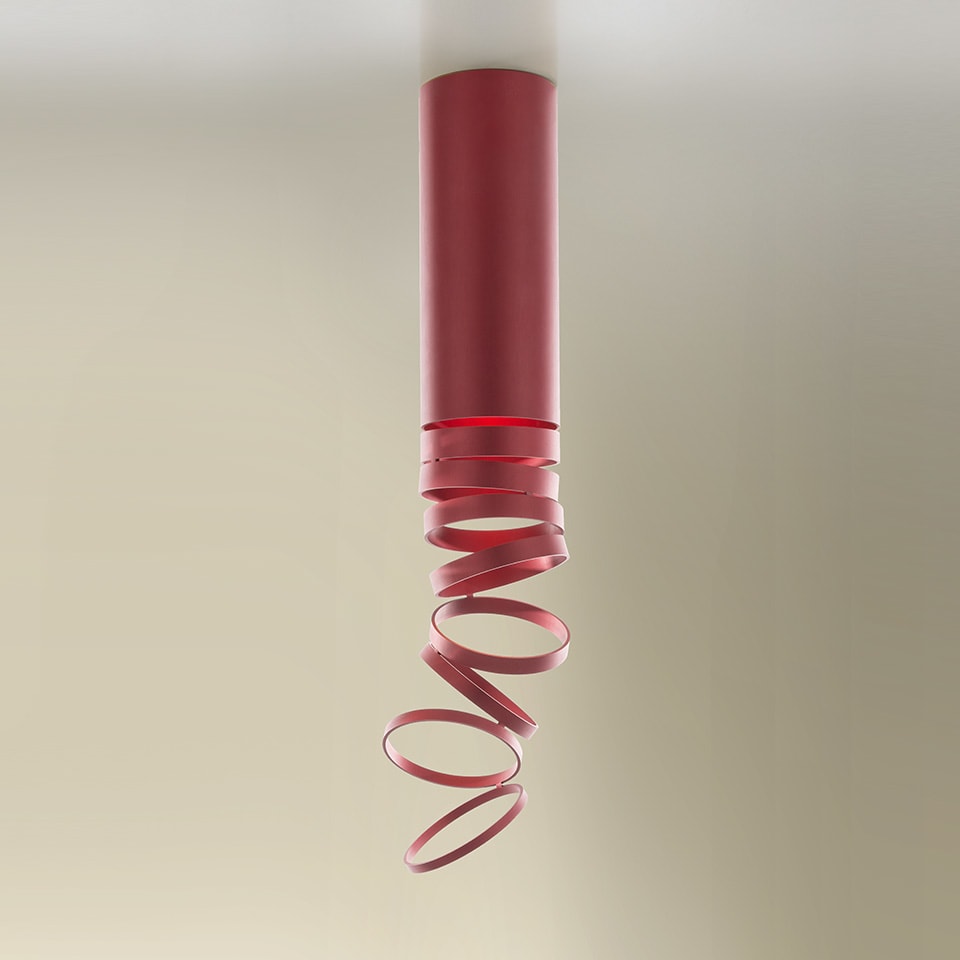 ARTEMIDE ITALIA SRL ARMDOI4600B16 DECOMPOSE LIGHT C RED