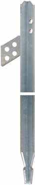 ARNOCANALI SPA ARN313.15 DISPERSORE CROCE 50X50X5 AC-GC 1,5M