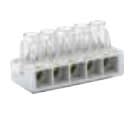 ARNOCANALI SPA - ARNB65 MORSETTO UNIPOLARE 5 FORI X 6 MMQ
