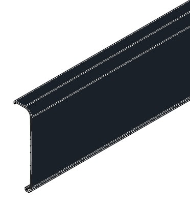 ARNOCANALI SPA - ARNB103.2 COPERCHIO BATTISCOPA 100MM ANTRACIT