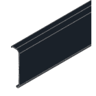 ARNOCANALI SPA ARNB103.2 COPERCHIO BATTISCOPA 100MM NERO