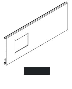 ARNOCANALI SPA ARNBS80-04.2 MOSTRINA 2/4 MOD X 605-4 NERO