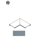 ARNOCANALI SPA - ARNBWO80A COPERCHIO CURVA PIANA ALLUMINIO