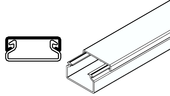 ARNOCANALI SPA - ARNK1022.3 MINICANALE 21X10 BIANCO