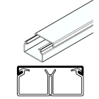 ARNOCANALI SPA ARNK1841.3 MINICANALE 40X18/2 BIANCO