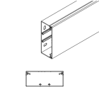 ARNOCANALI SPA ARNK40100.3 CANALE DIVISIBILE 100X40/3 BIANCO