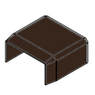 ARNOCANALI SPA - ARNKE1830.5 TERMINALE 30X18 MARRONE