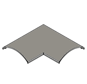 ARNOCANALI SPA - ARNKPW1031.1 CURVA PIANA X KP1031 GRIGIA