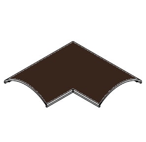 ARNOCANALI SPA - ARNKPW1252.5 CURVA PIANA X KP1252 MARRONE