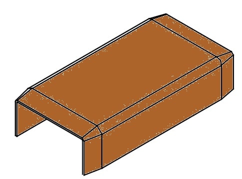 ARNOCANALI SPA ARNKT1830.52 DEVIAZIONE A T 30X18 LEGNO SCURO