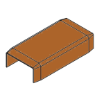 ARNOCANALI SPA ARNKT1830.52 DEVIAZIONE A T 30X18 LEGNO SCURO