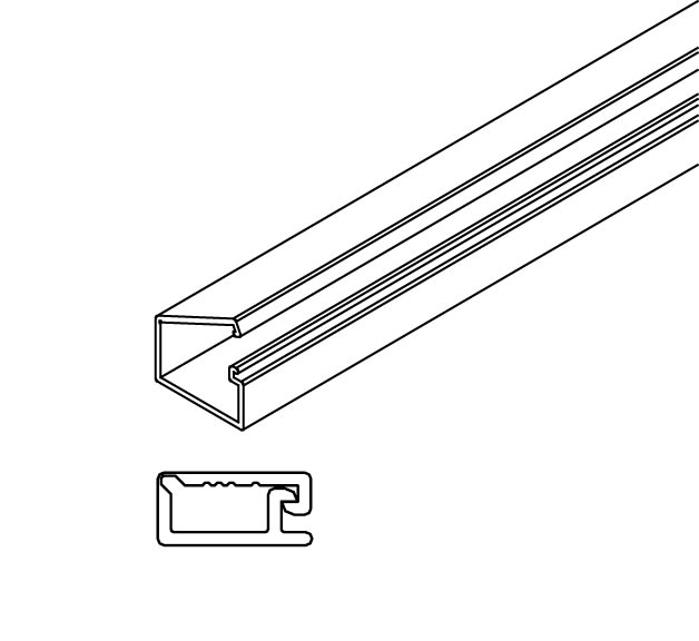 ARNOCANALI SPA - ARNLCD51.3 MINICANALE ADESIVO 10X5 BIANCO