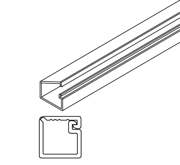 ARNOCANALI SPA ARNLCD86.3 MINICANALE ADESIVO 10X10 BIANCO