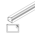 ARNOCANALI SPA - ARNLCD94.3 MINICANALE ADESIVO 15X10 BIANCO