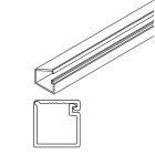 ARNOCANALI SPA ARNLCD96.3 MINICANALE ADESIVO 13X13 BIANCO
