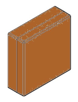 ARNOCANALI SPA ARNSD553.52 DERIVAZIONE 66X66X31 X LEGNO SCURO