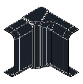 ARNOCANALI SPA - ARNTI100V.2 ANGOLO INT.VARIAB.X KC103 ANTRACITE