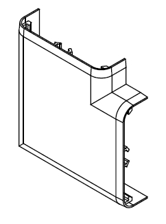 ARNOCANALI SPA - ARNTW70.3 CURVA PIANA B72/C72 BIANCO