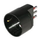 ARTELETA INTERNATION ARTRL.9287.N ADATT.SCHUKO 2P+T 10A 250V NERO