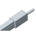 DIGIMAX SRL - DIXTP-SS81067 TAPPO IP67 CON CAVO 0,5M NMS1217