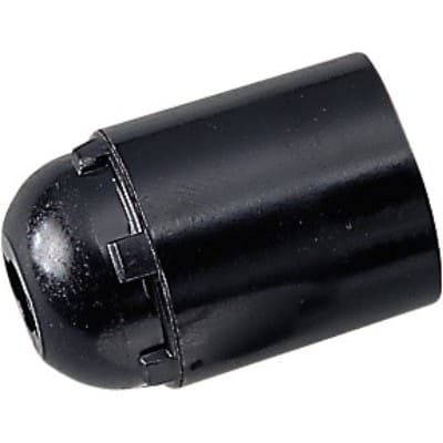 MASTER SRL - MSTAS00503-B PORTALAMPADA E27 LISCIO NERO