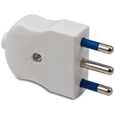 MASTER SRL MSTAS05061 SPINA COMPACT S17 2 POLI+T 16A BIANCA