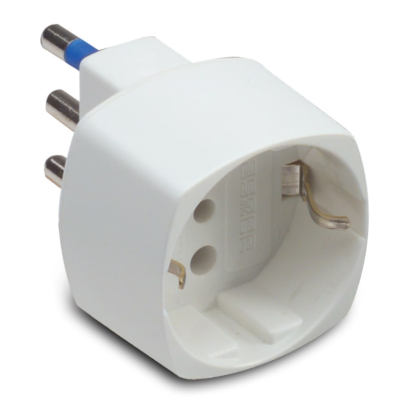 MASTER SRL MSTAS05821 ADATT.SCHUKO16A+T BIANCO C.SICUREZZA