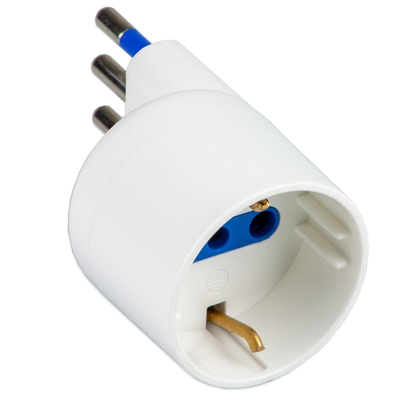 MASTER SRL MSTAS05861 ADATTAT S17/SCHUKO 16A 2P+T BIANCO