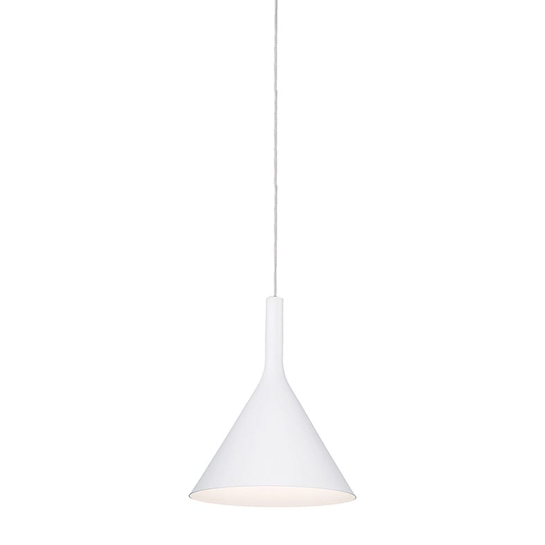 ROSSINI RSSASI102B SOSPENSIONE BIANCA E14 IP20 CON CAVO 5MT