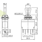 ASITA ASI8011-FS INTERRUTTORE UNIPOL. 16A ON-OFF FAST-ON