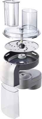 Kenwood - KENAWAT340001 GemA1/4seschnellschneider,7Scheiben,si-g