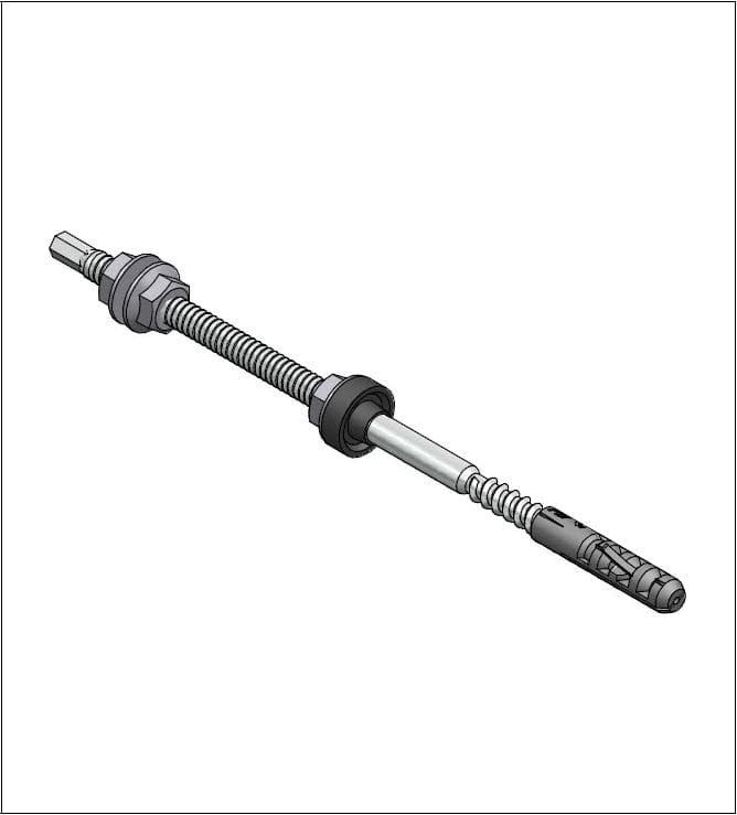 ALUSISTEMI ALUATL090.M12.400 VITEAUTOFILETT.D/FILETTO(INOX),M12X400