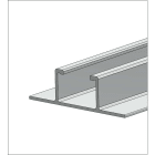 ALUSISTEMI - ALUATLPS4568.L630 PROFILO LONGHERONE H24 - IN ALLUMINO