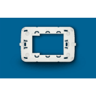 AERTECNICA SPA ATNNA693 SUPPORTO ADATT. PLACCA VIMAR BIANCO
