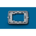 AERTECNICA SPA ATNNA696 SUPP.ADATT.PLACCA VIMAR GRIGIO MET.CHIAR