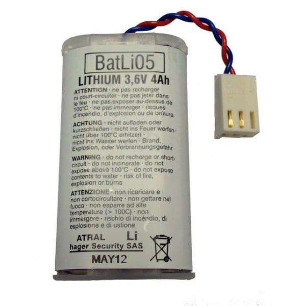 ATRAL ITALIA SRL ATRBATLI05 PILA AL LITIO 3,6 V - 4 AH