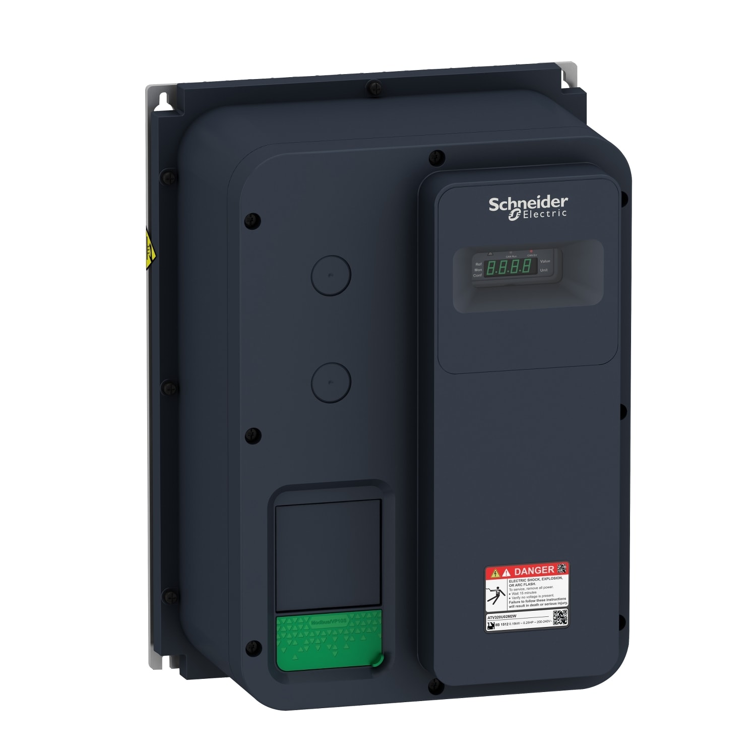 SCHNEIDER ELECTRIC - SNRATV320U06M2W Variatore di velocità ATV320 IP66 0,55KW 240V MONO NO SEZ