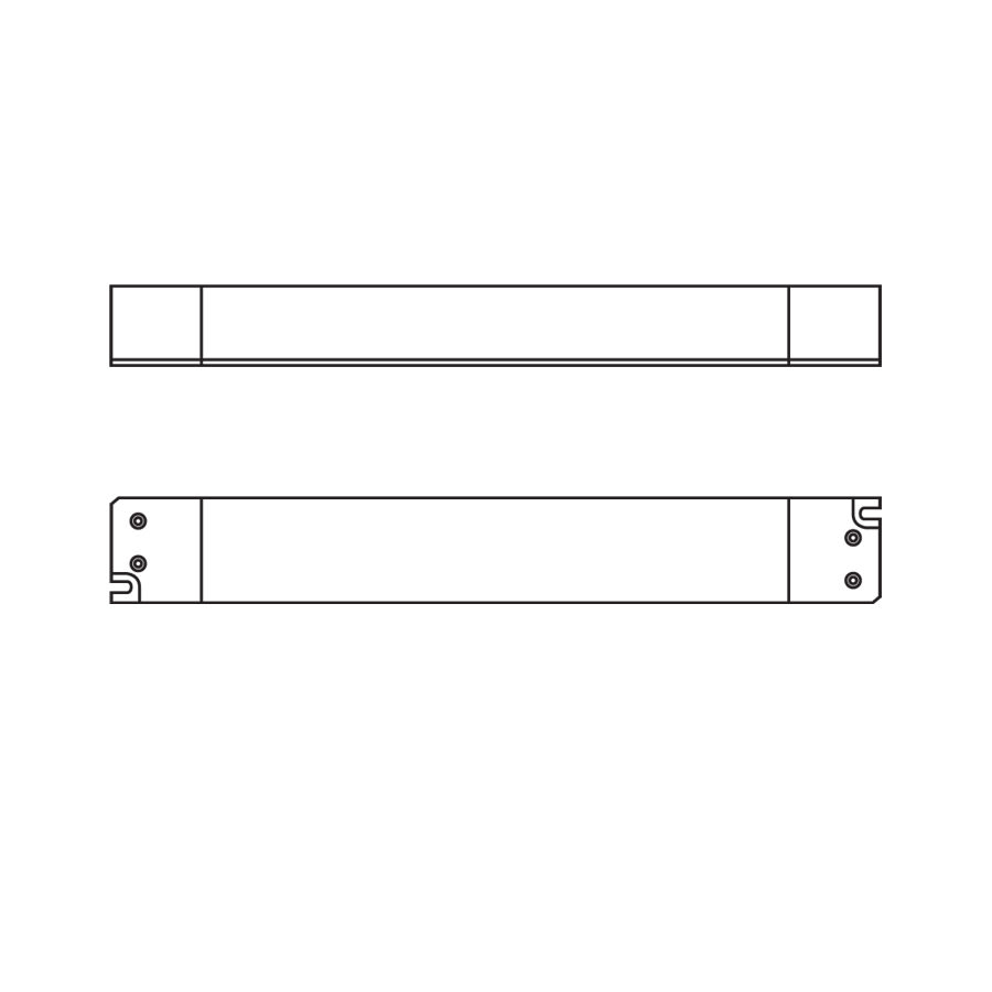 L&L LUCE E LIGHT - L&LAV00002418020 LCV 180W 24V IP20 345X50X35MM