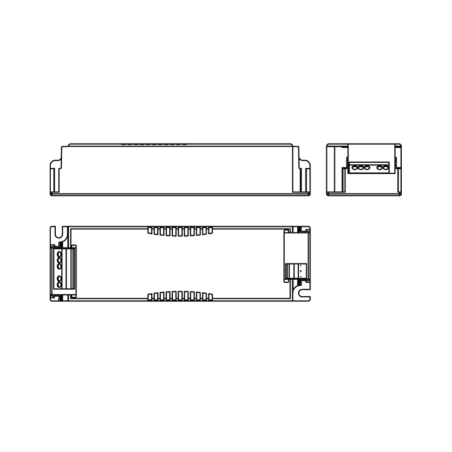 L&L LUCE E LIGHT - L&LAV0D002403520 DALI/PUSH 35W 24V 220VIN 195X43X30MM