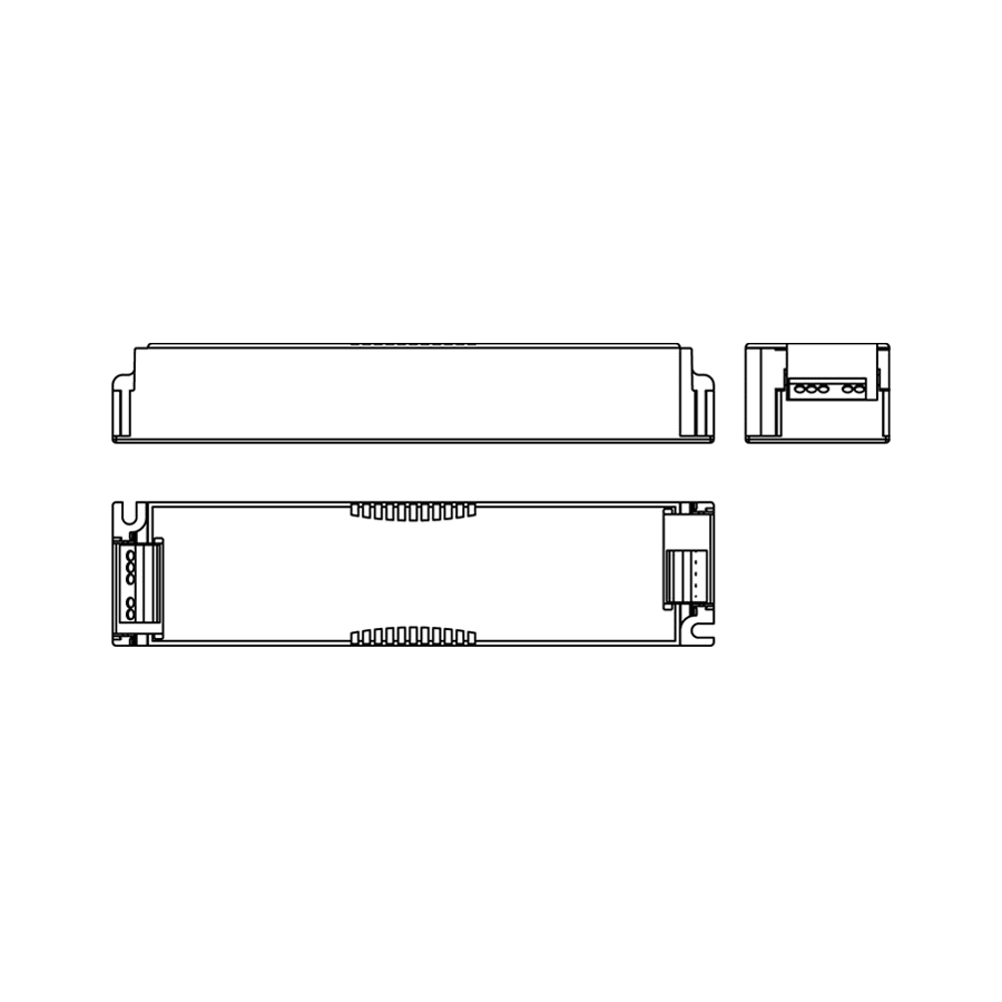 L&L LUCE E LIGHT L&LAV0D002406020 DALI/PUSH 60W 24V 220VIN 225X43X30MM