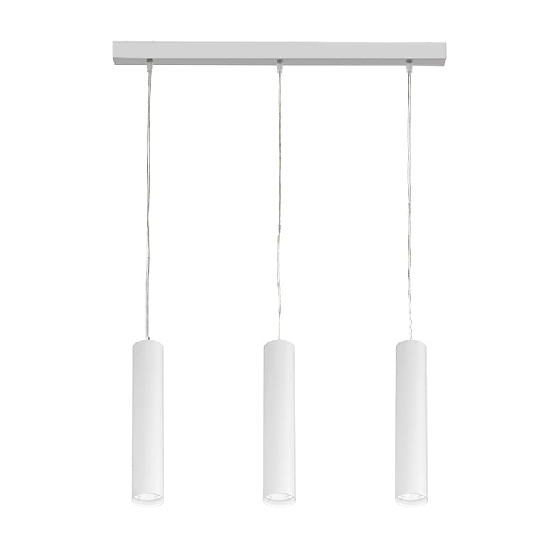 ROSSINI RSSAXI007B SOSPENSIONE 3 ELEMENTI BIANCA LED 10W IP