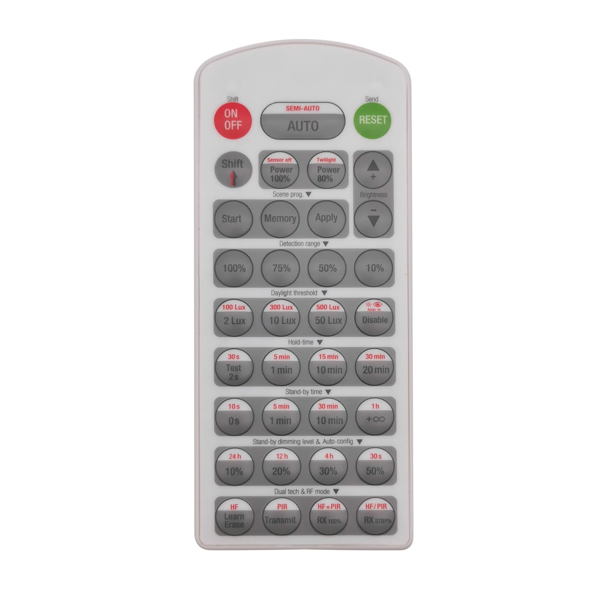 PERFORMANCE IN LIGHT - PRI3111278 REMOTE CONTROL A+