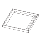 PERFORMANCE IN LIGHT PRI86006010 FL600LED EL MOUNTING HOUSING