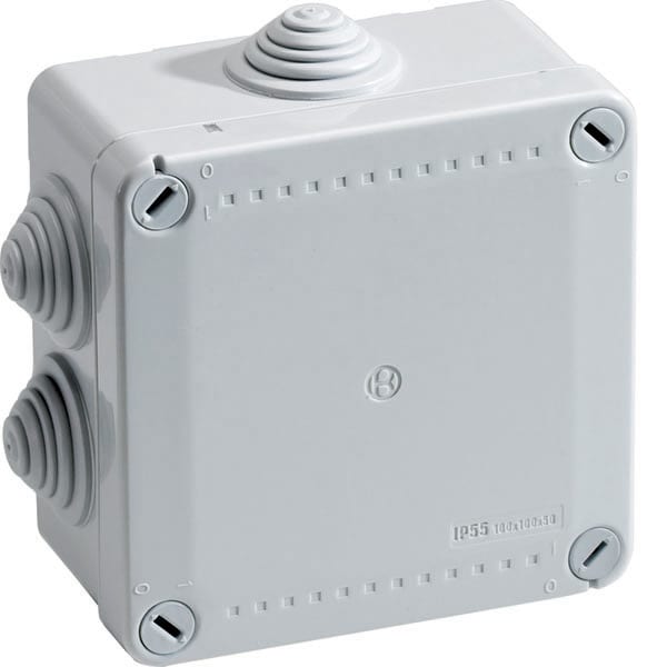 BOCCHIOTTI SPA IBOB05504 IP55 01 GRI CAS.PAR. 100X100X50