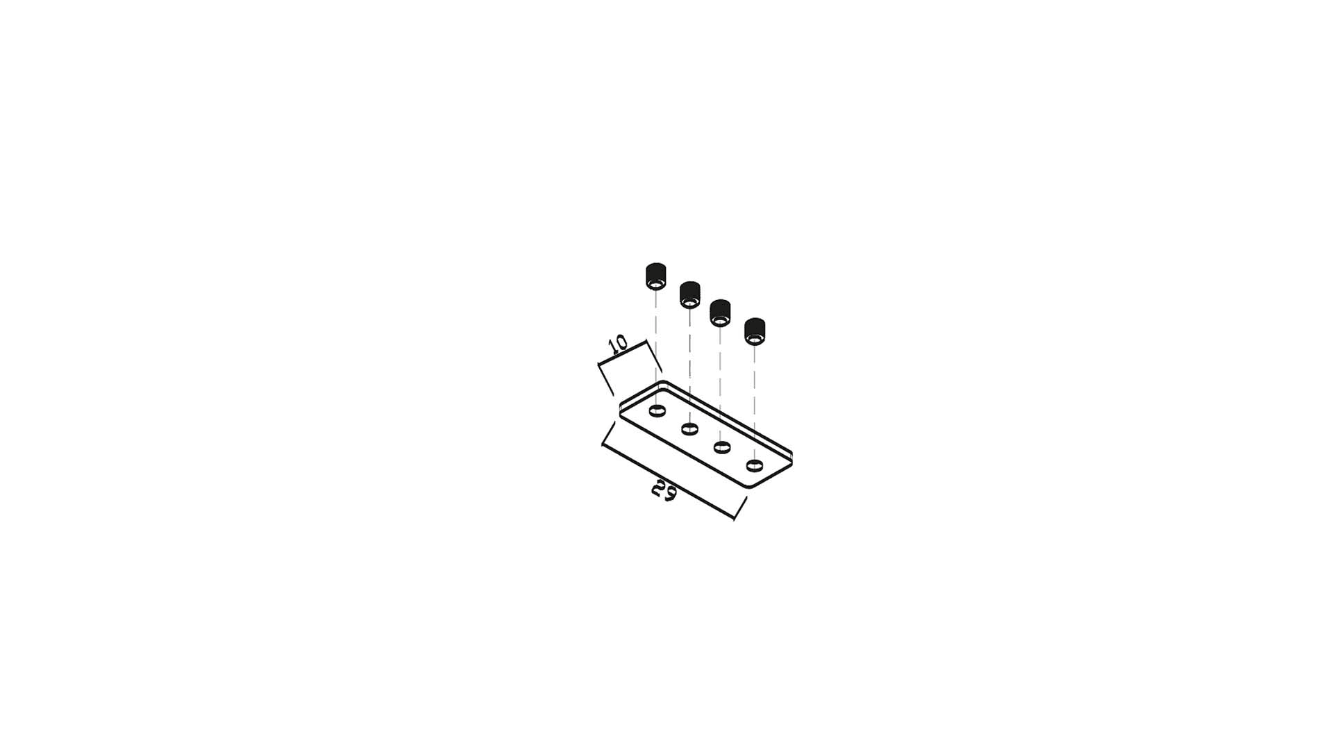 BRILUX GMBH SRL BRIB500-TVBS GIUNTO BINARIO MECCANICO